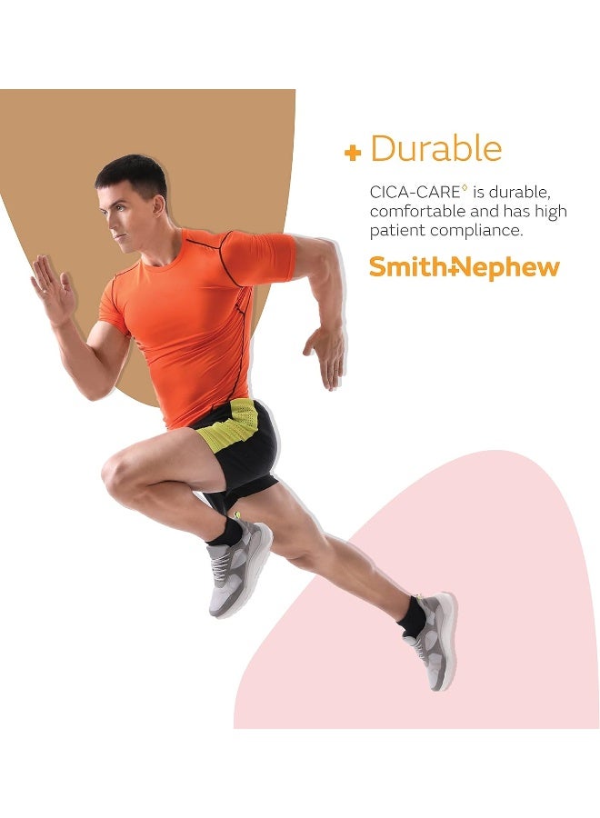 Smith&nephew ورقة جل سيليكون ذاتية اللصق من سميث+نيفيو CICA-CARE لإدارة الندبات، منتج للعناية بالجروح، 5 بوصات × 6 بوصات - Image 5